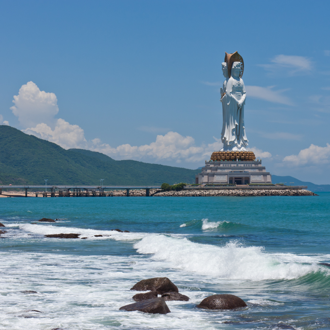 Tượng Quan Âm cao nhất thế giới tại Đảo Hải Nam