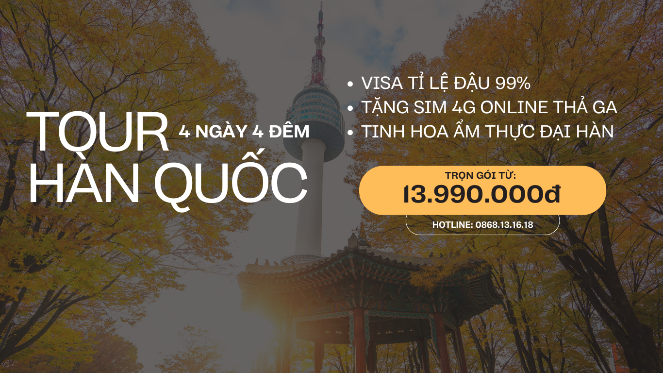 Tour Hàn Quốc Giá Rẻ
