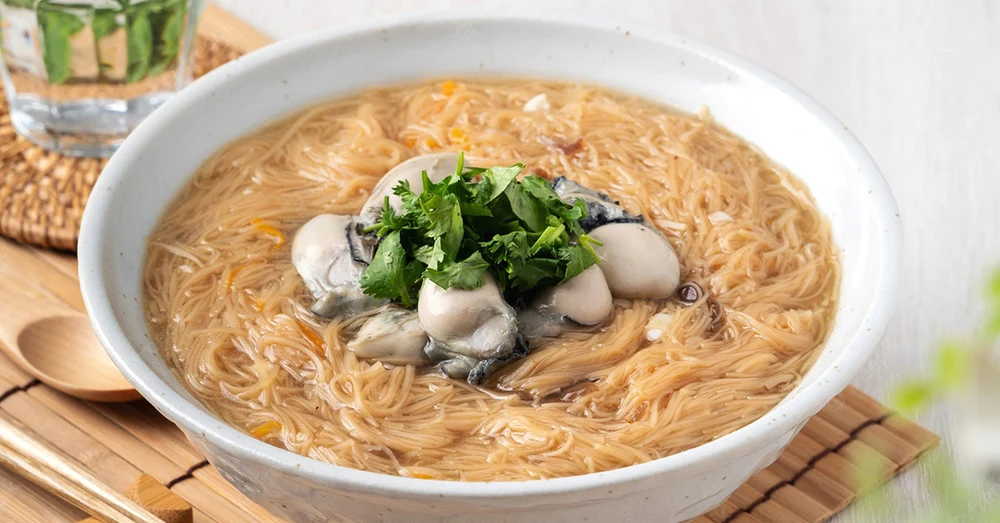 Đặc sản Đài Loan - Mì Hàu Orh Ah Mee Sua