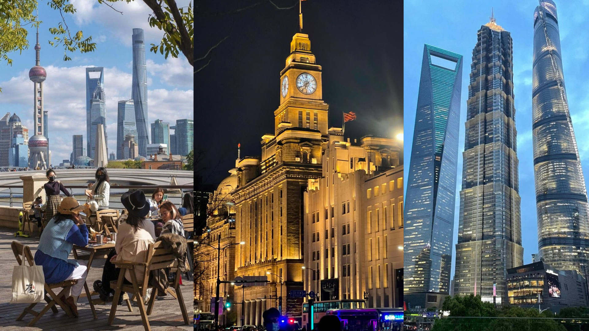 Tháp truyền hình - Bến Thượng Hải - Khu Lục Gia Chủy