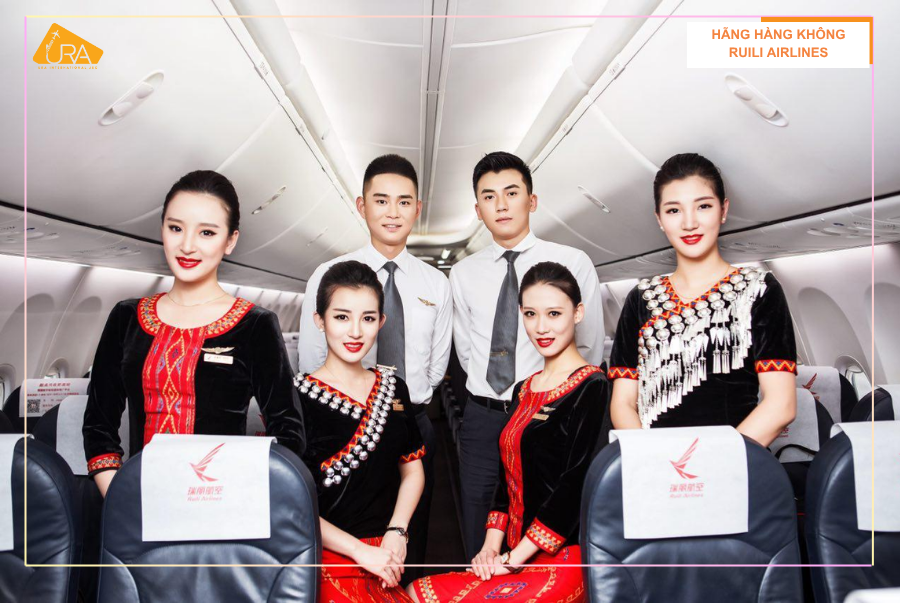 Hãng hàng không Ruili Airlines - Đồng phục tiếp viên mang đậm chất Vân Nam