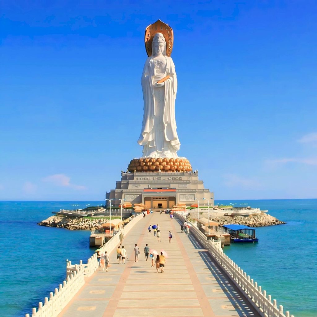 Tượng Phật Quan Âm Cao Nhất Thế Giới Tại Hải Nam - Ura Travel