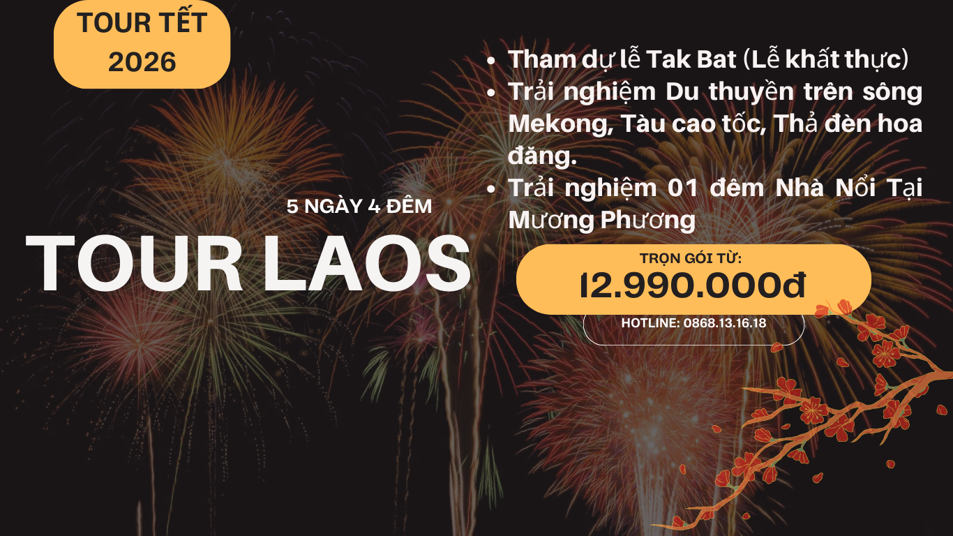 Tour Tết Laos