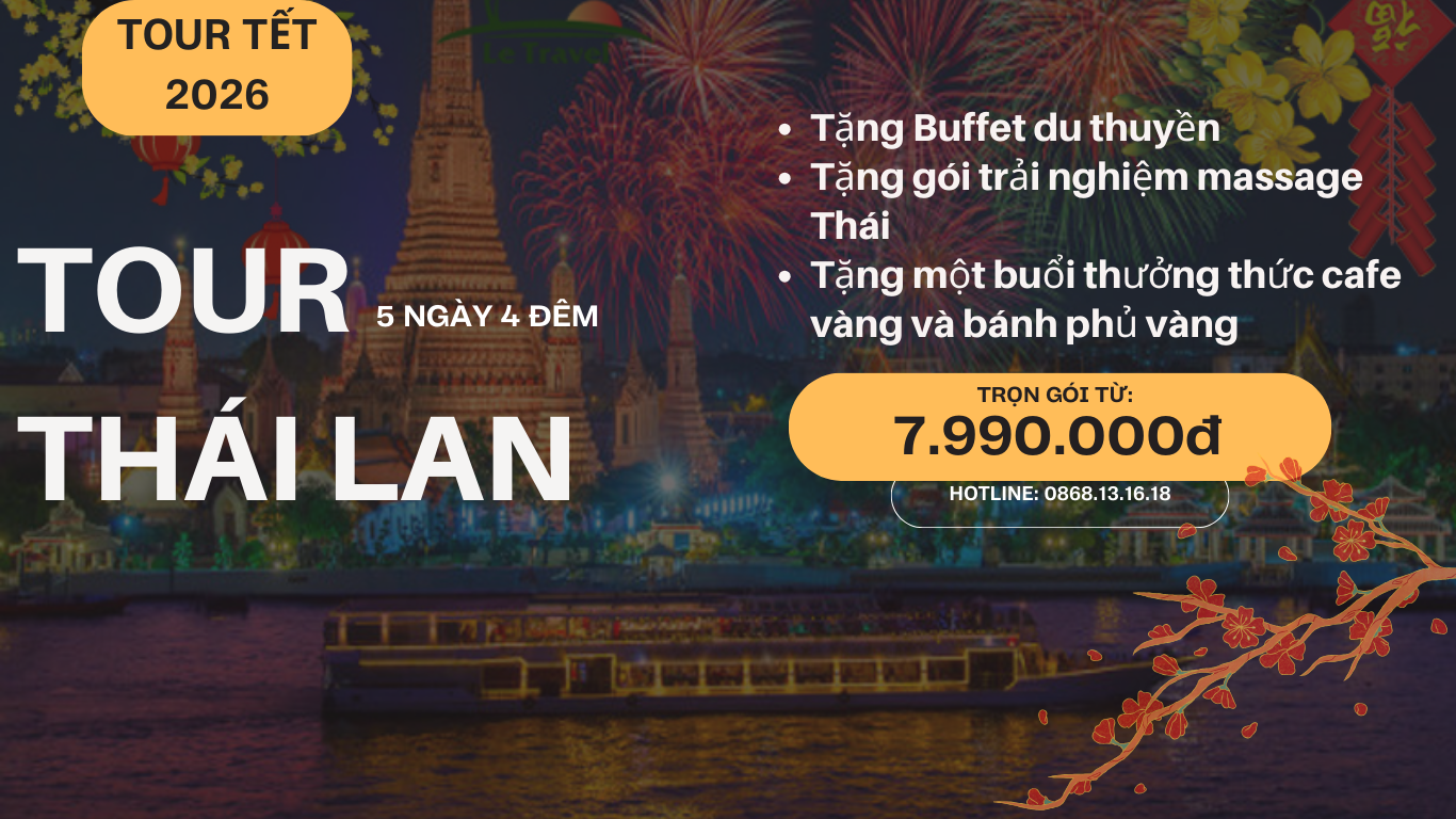 Tour Tết Thái Lan