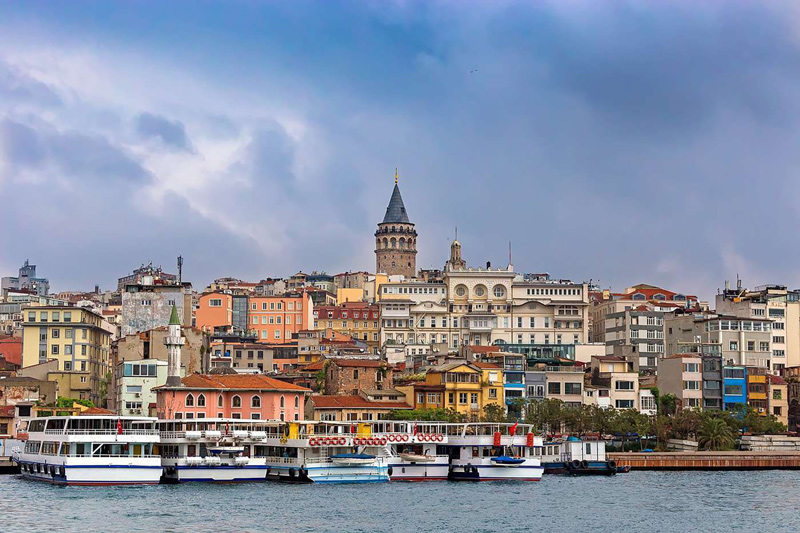 tháp và cầu Galata