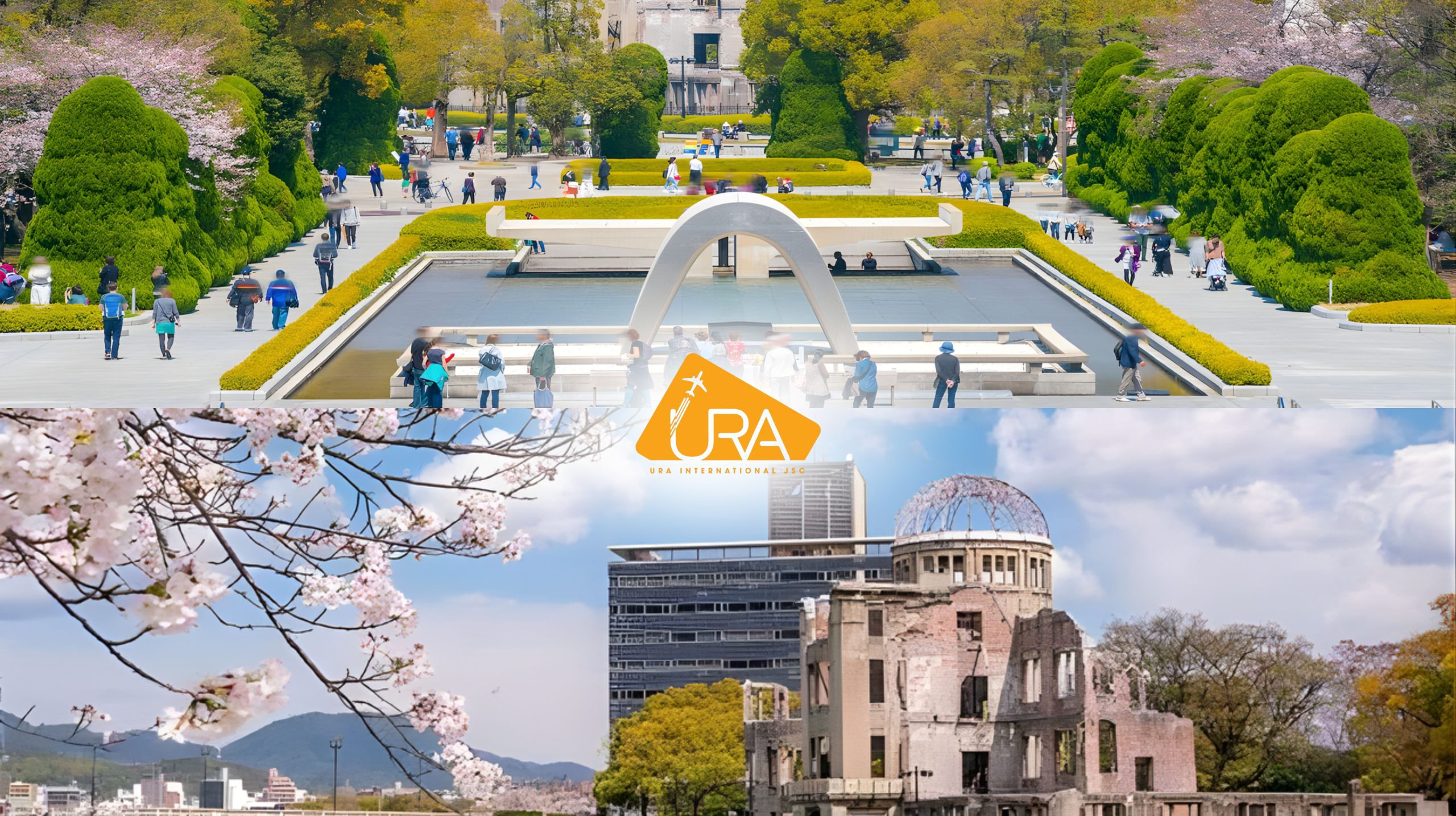 dia-diem-ngam-hoa-anh-dao-nhat-ban-cong-vien-hoa-binh-Hiroshima