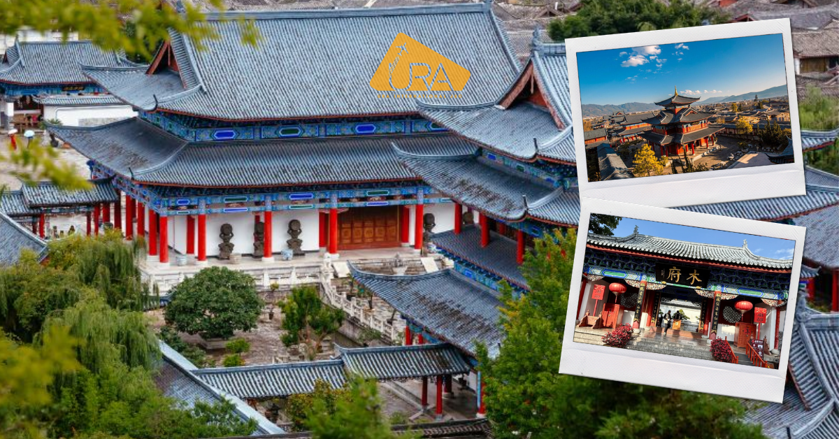 Du lịch Lệ Giang - Kiến trúc nguy nga tại Mộc Phủ. 