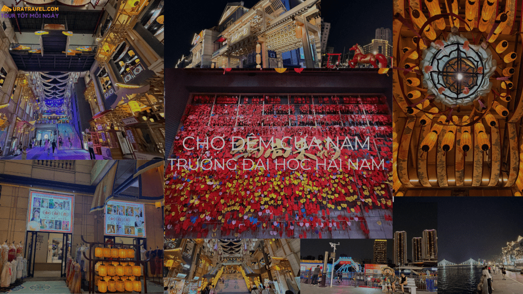 Chợ đêm cửa Nam Đại học Hải Nam, Ura Travel