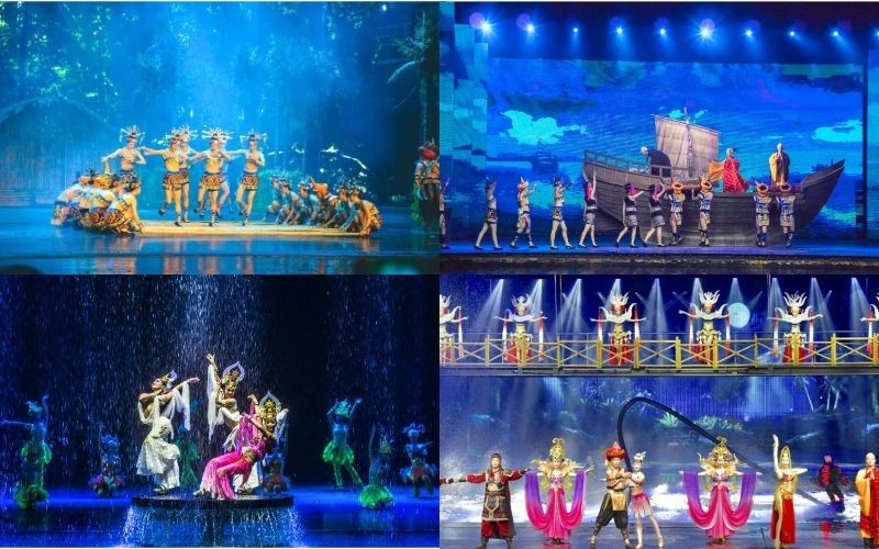 show nghệ thuật Tam Á Thiên Cổ Tình